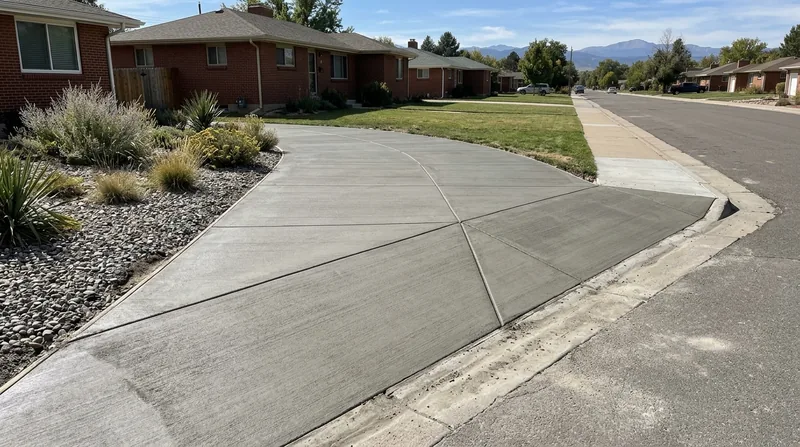 Concrete Driveways Denver