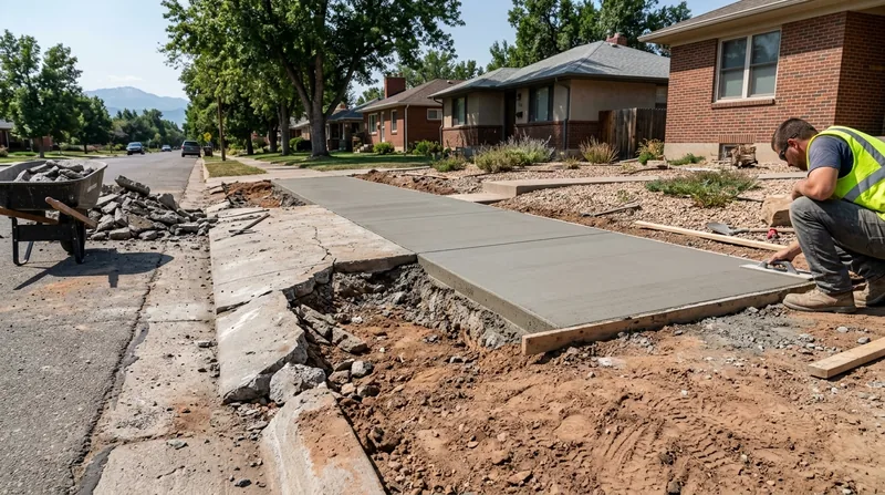 Concrete Removal & Replacement Denver