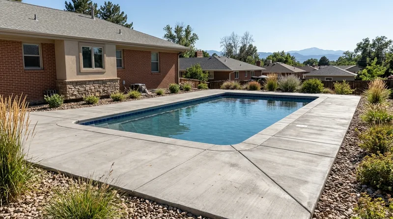Concrete Pool Decks Denver